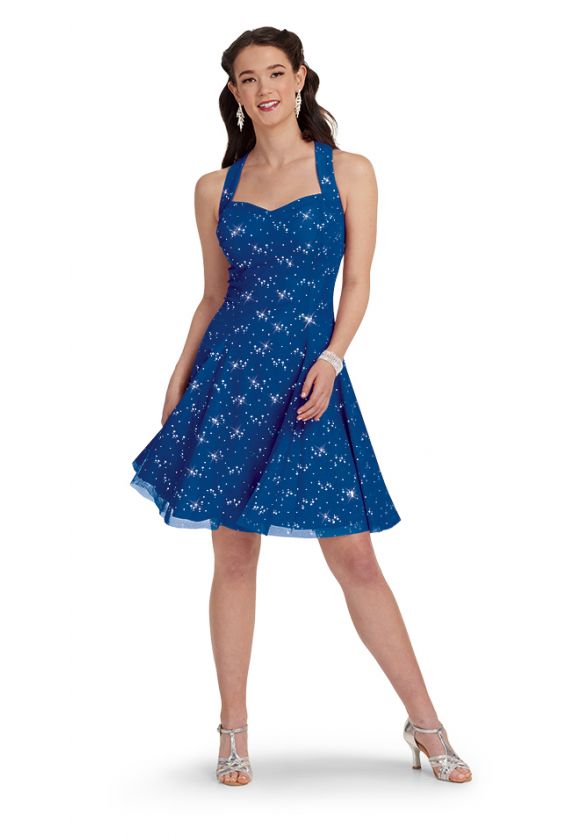 Layne Halter Dress for Show Choirs-Front-Royal