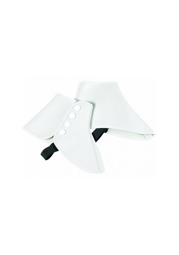 StylePlus Spats for Marching Band Shoes - White