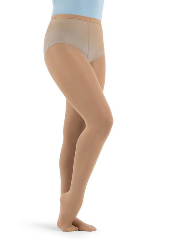 Capezio Seamless Hold and Stretch Footed Tights