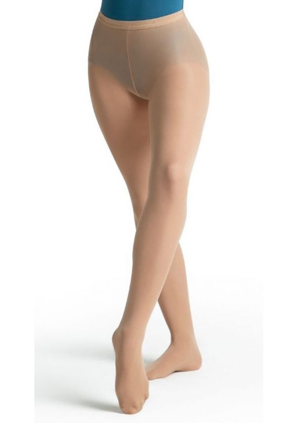 Capezio Moisture wicking Footed/Footless Transition Tights 