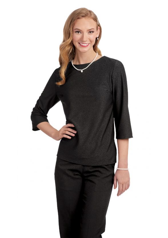 York Concert Tunic, Black