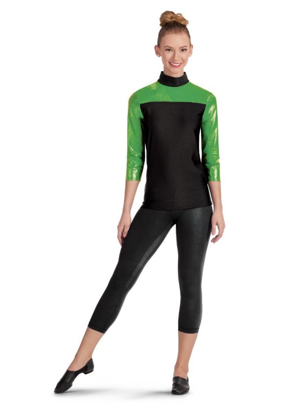 Block Chrome Top - Lime