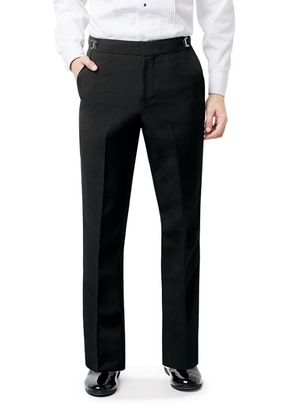 Youth to Adult Adjustable Flat Front Tuxedo Pants
