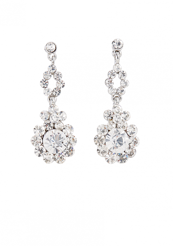 Flower Drop Earring