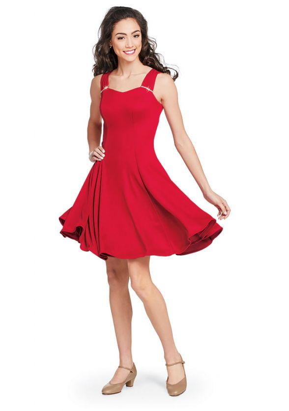 Presa Show Choir Dress in Red