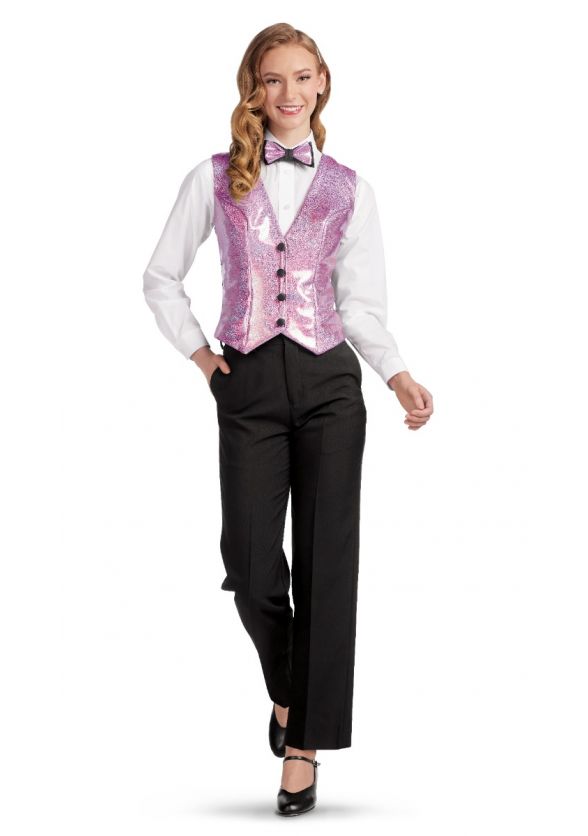 Ladies' Galaxy Lycra Show Choir Vest - Lilac