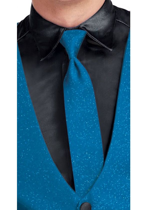 Shimmer Knit Long Tie