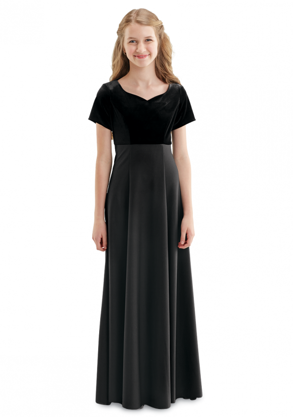 Velvet and Crepe Youth Alixandra Concert Dress