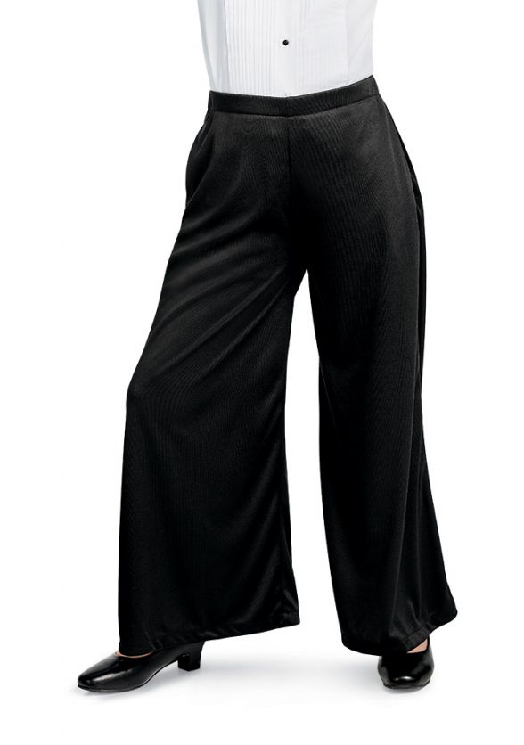 Wide Leg Youth Pavillon Pant in Concert Black