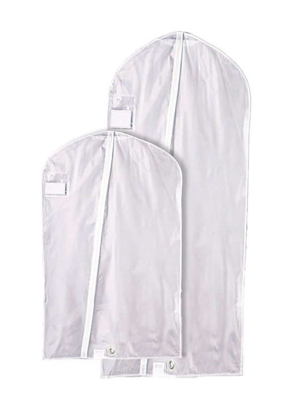 StylePlus Budget Friendly Garment Bags For Marching Bands - Clear