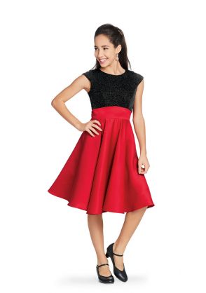 Tie Back Youth Tessa Dress for Middle School Show Choirs