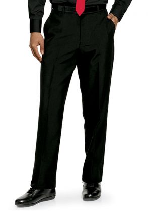 Close Up-Youth to Adult Flat Front Cavalier Dress Pants