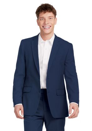 Single Breasted Noble Suit Coat in Navy