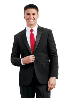 Youth to Adult Contemporary Notch Lapel Tuxedo Coat