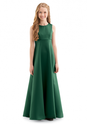 Sleeveless Youth Ashton Concert Dress in Satin