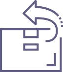 exchanges and returns icon